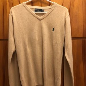 Cotton V-Neck Sweater